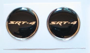 2X SRT-4 3D Decal sticker for DODGE  and Chrysler