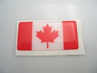 70X35mm Canadian Canada flag 3D Decal