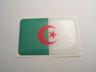 Large70X45mm ALGERIA flag 3D Decal Sticker