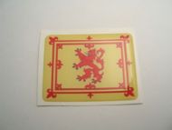 Large 60X45mm Ancient Scottish Royal Stan. flag 3D Decal