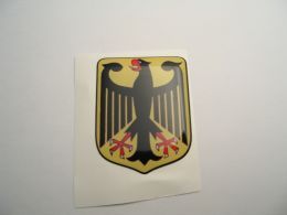 Medium Deutsche Bundesadler  Germany badge flag 3D Decal