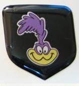 Dodge Charger 2006 -2010  - Steering Wheel Badge 3D Decal sticker Road Runner